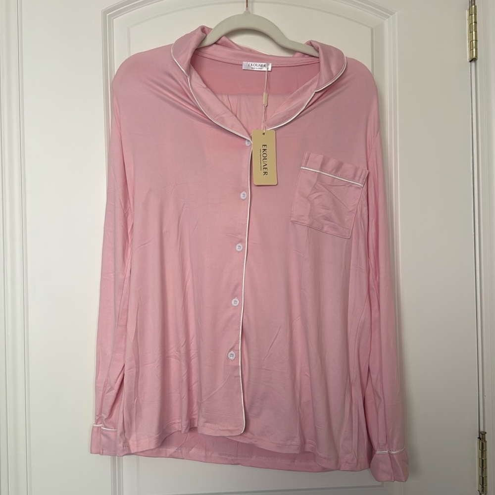 Brand new Ekouaer pink pajammas